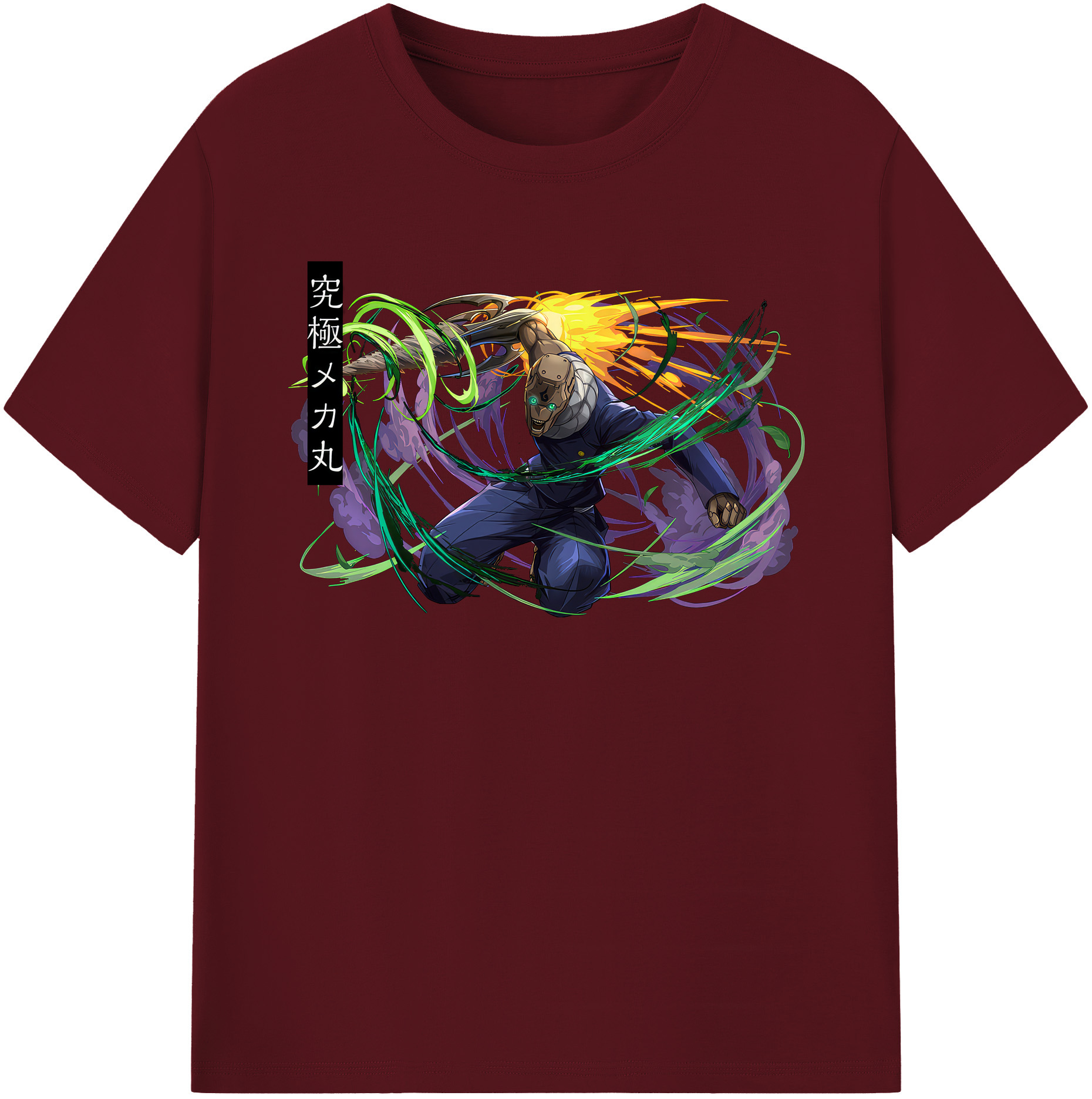 （画像用） 呪術廻戦 Jujutsu Kaisen 綿100％半袖Tシャツ（フロントプリント）